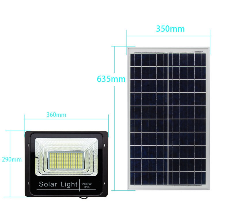 Solar light for outdoor use, water proof and remote control