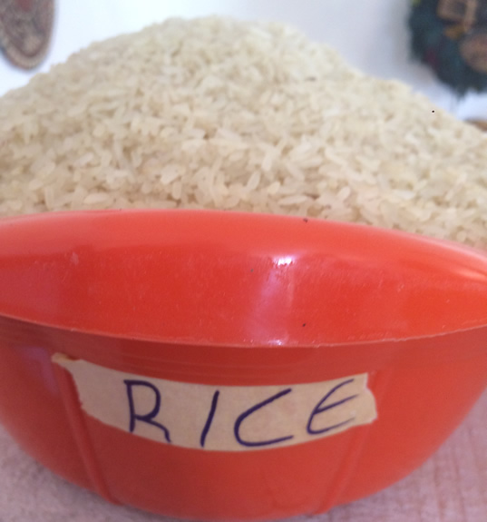 rice, none sticky sweet Nigerian local rice (2kg)